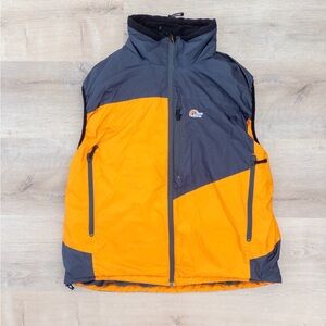 Vintage Lowe Alpine Safety Orange Puffer Vest XL